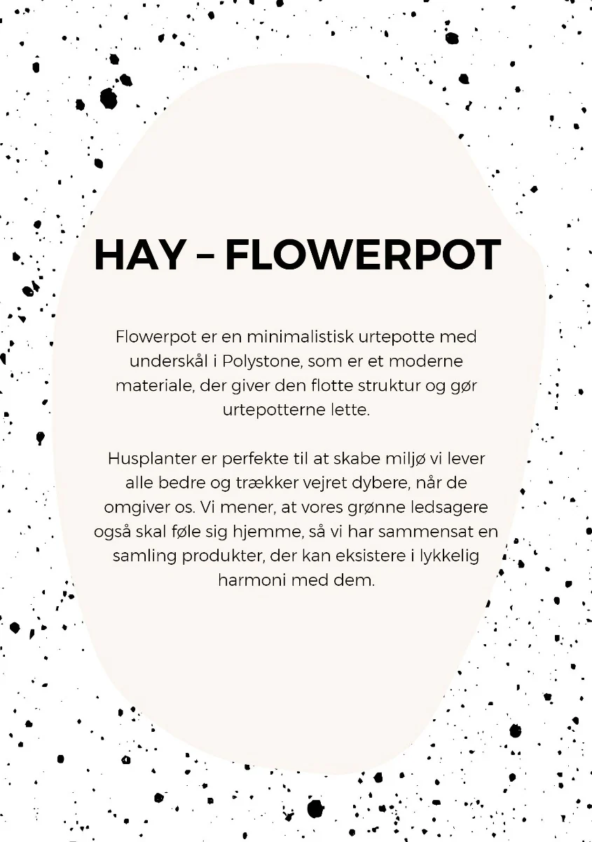 Flowerpot urtepotteskjuler, S - grå - Ø: 11 cm. - Image 4