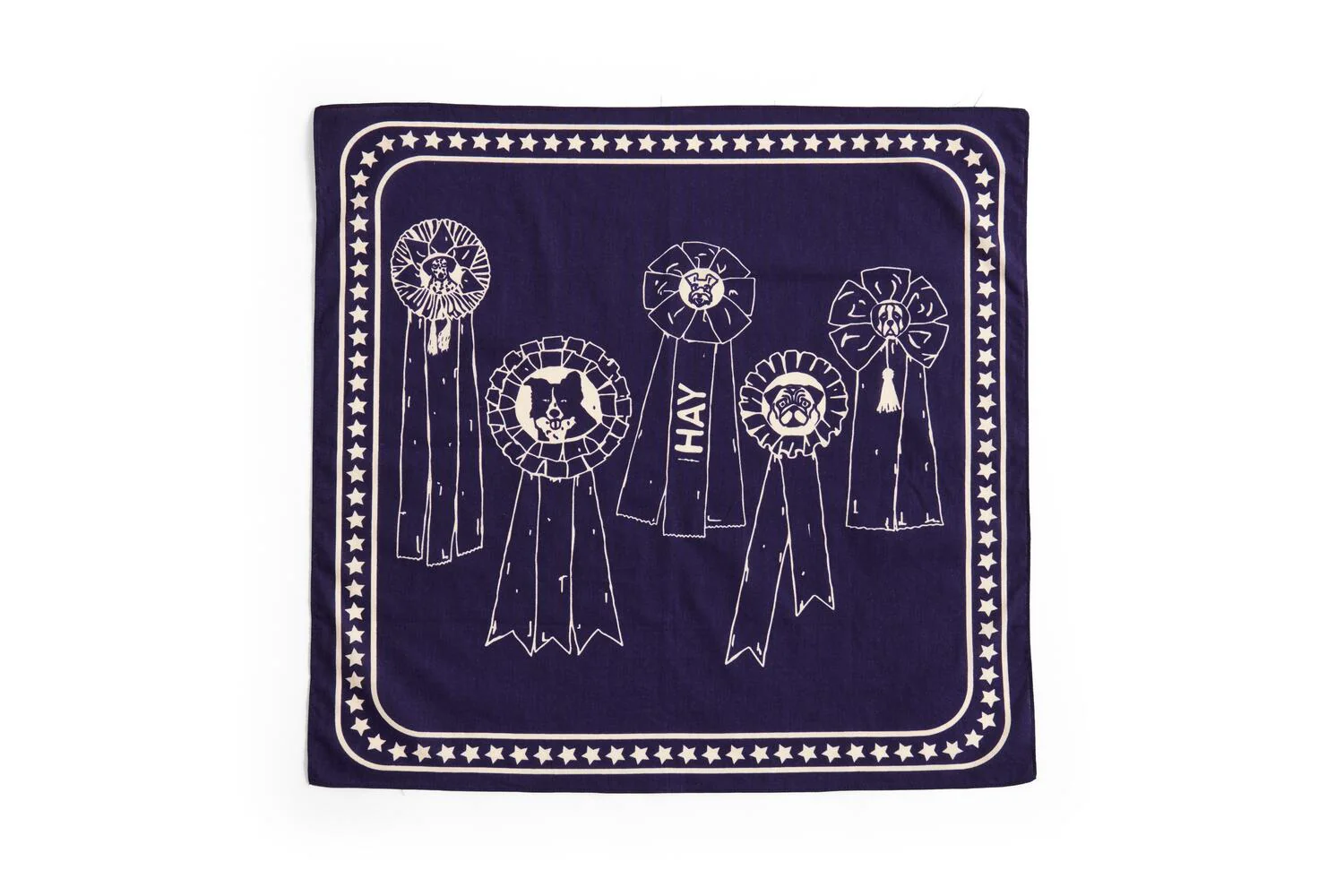 Hundebandana - navy - Image 3