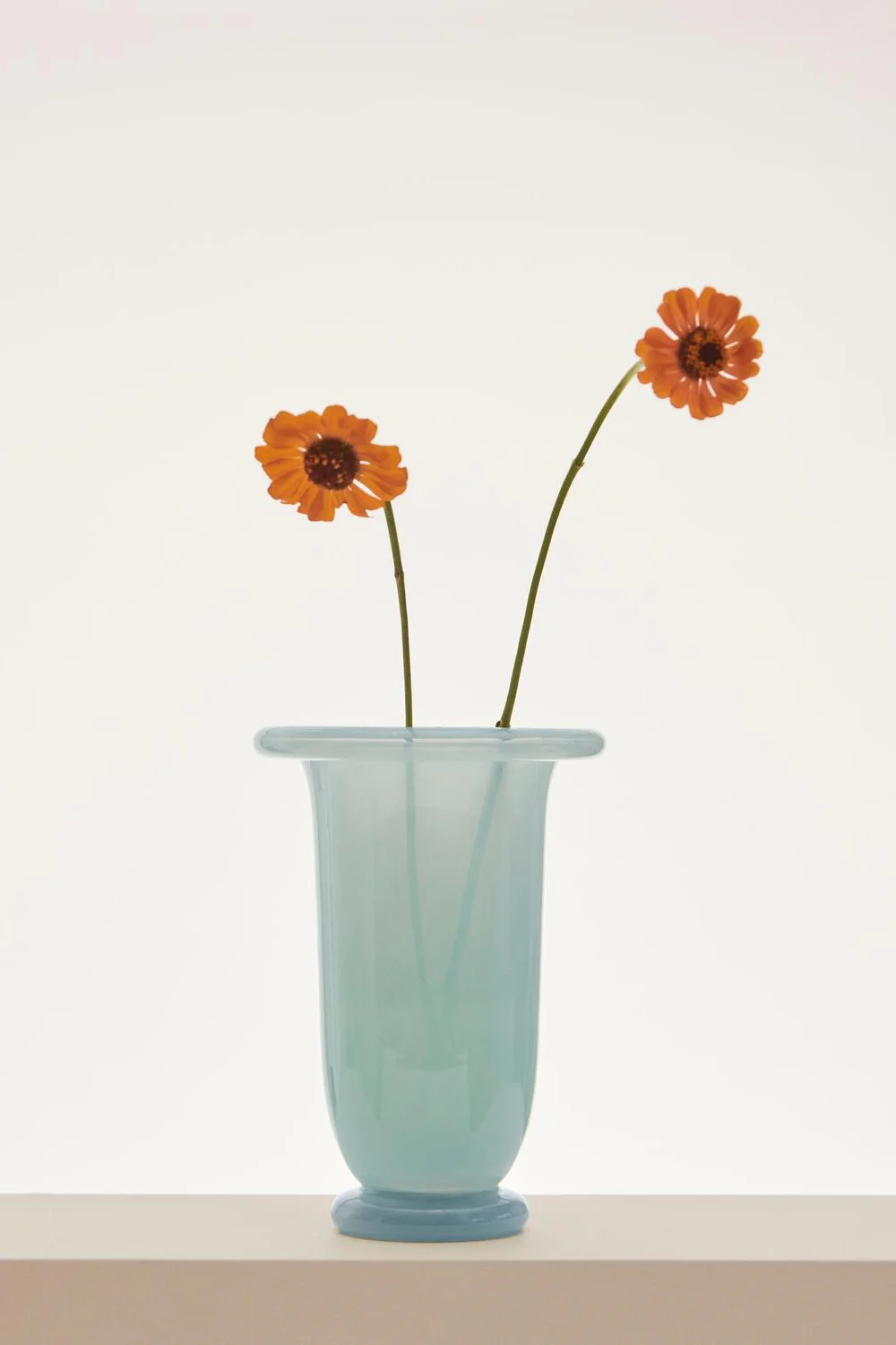 Medium Empire Vase, blå - H21 cm. - Image 2
