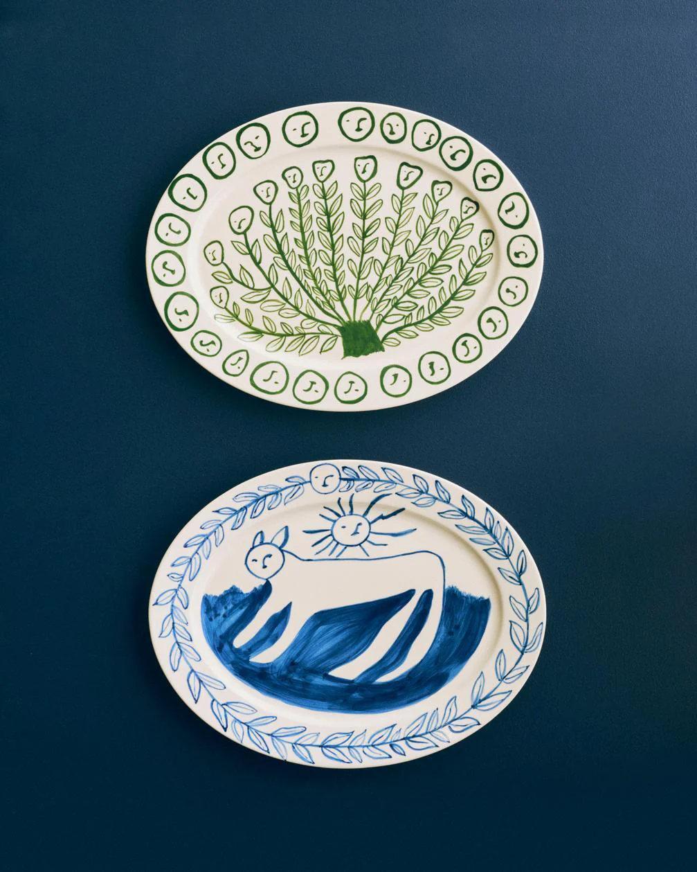 x Emma Kohlmann Olive Grove Oval fad - L36,5 cm. - Image 4