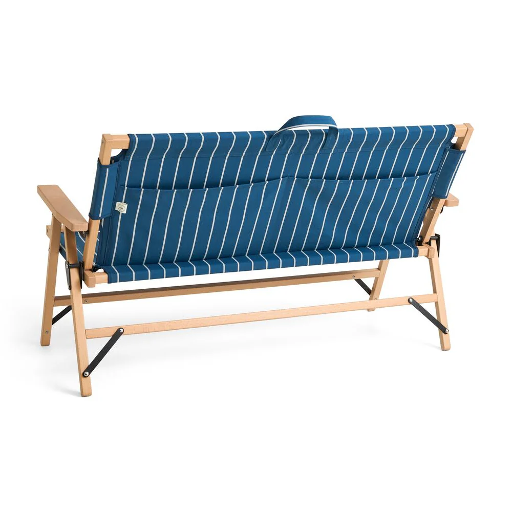 x Jasper Morrison foldesofa - Blue with beige stripe - Image 6