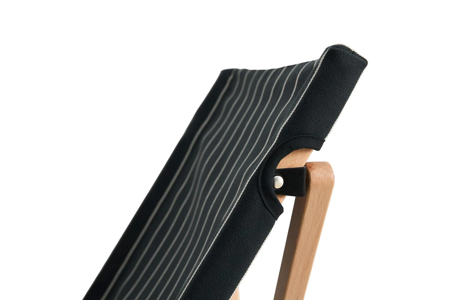 x Jasper Morrison klapstol - Black with beige stripe - Image 8