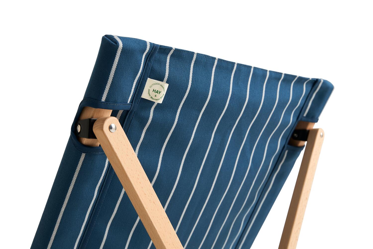 x Jasper Morrison klapstol - Blue with beige stripe - Image 8