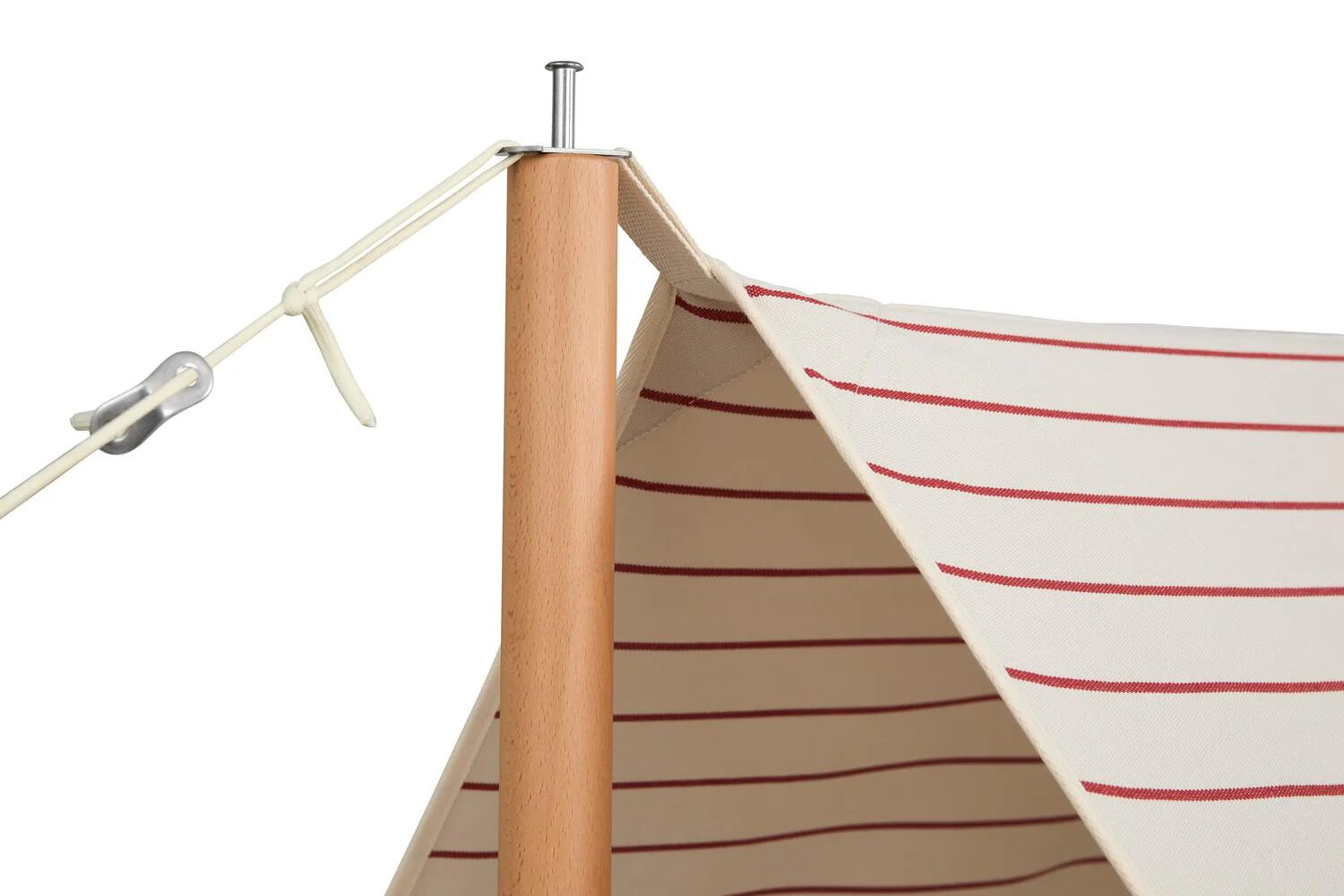 x Jasper Morrison overdækning - Beige with red stripe - Image 4