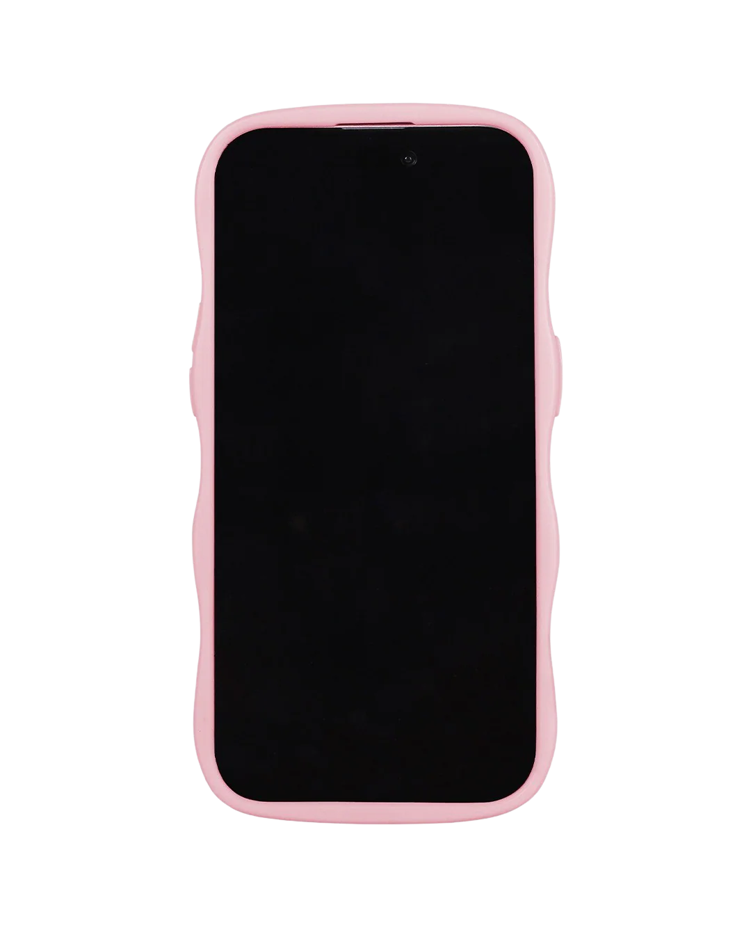 Wavy iPhone cover - Pink/Transparent - Image 4
