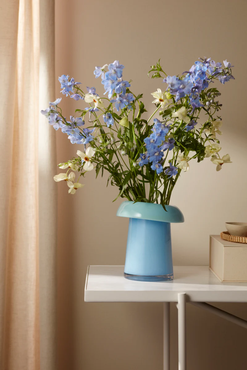 Soma vase, H22,5 cm - lyseblå/aqua - Image 2