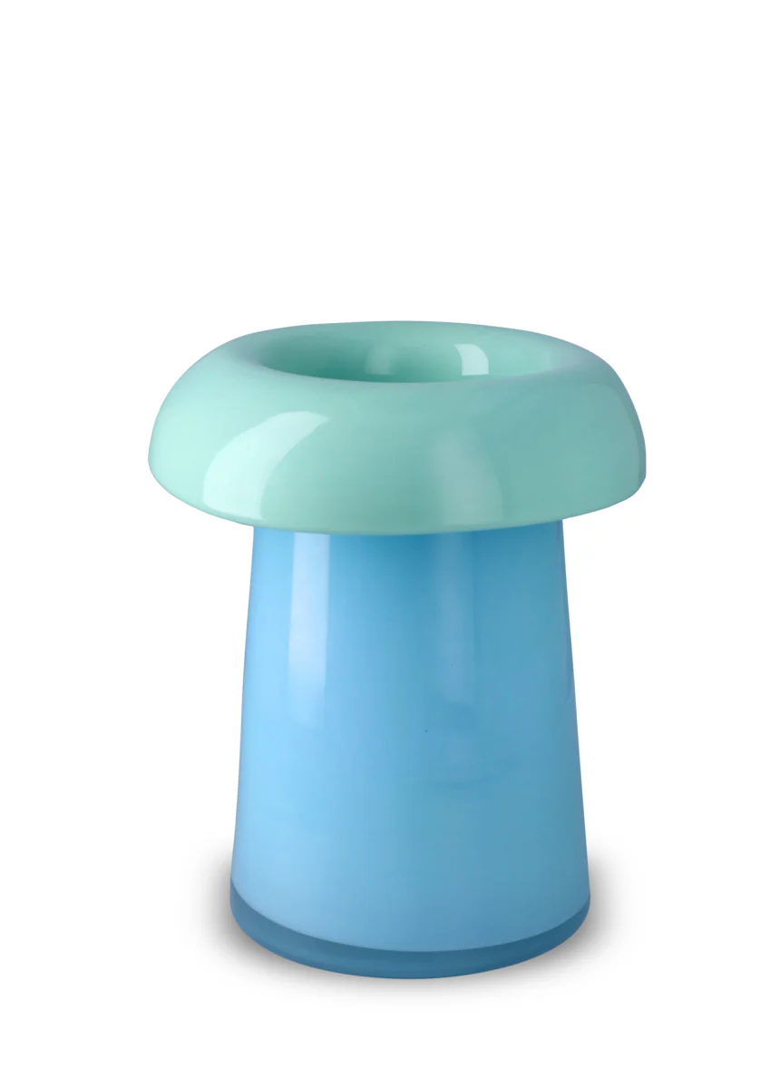Soma vase, H22,5 cm - lyseblå/aqua - Image 5