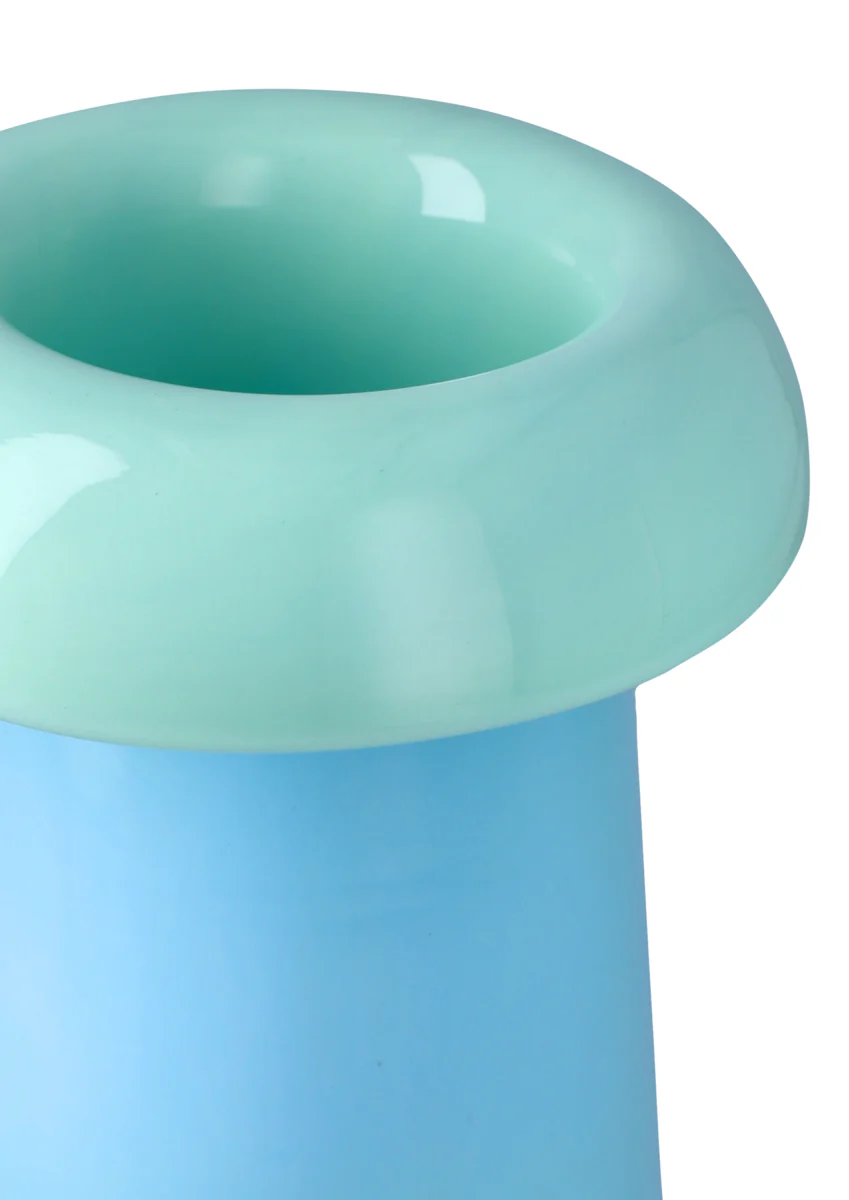 Soma vase, H22,5 cm - lyseblå/aqua - Image 6