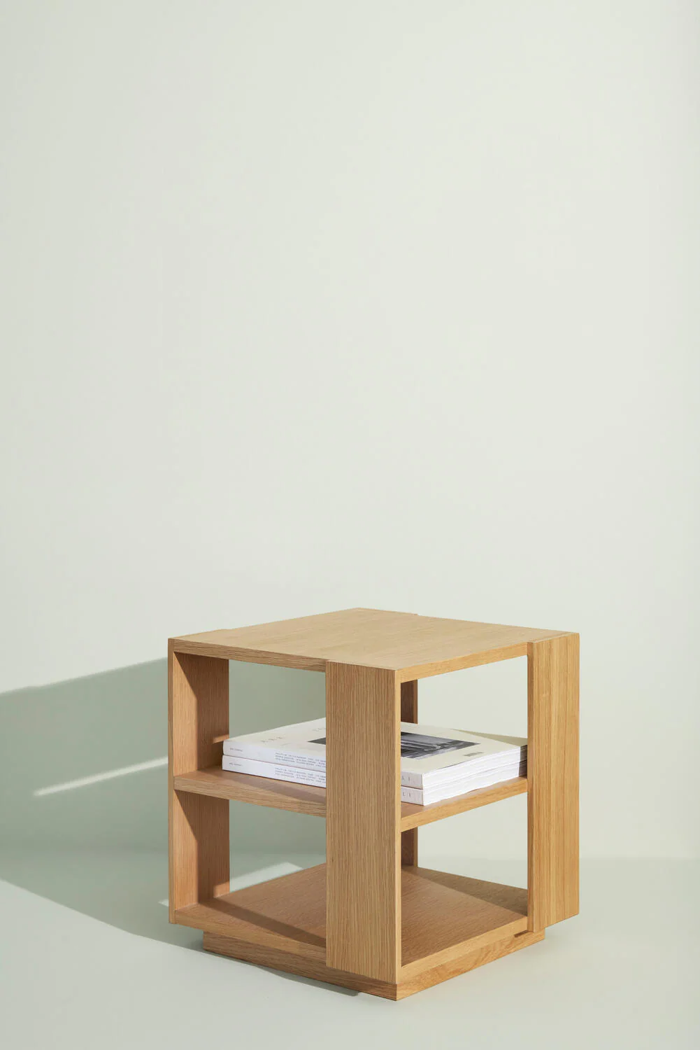 Merge sidebord, Natur - 37x37 cm - Image 2