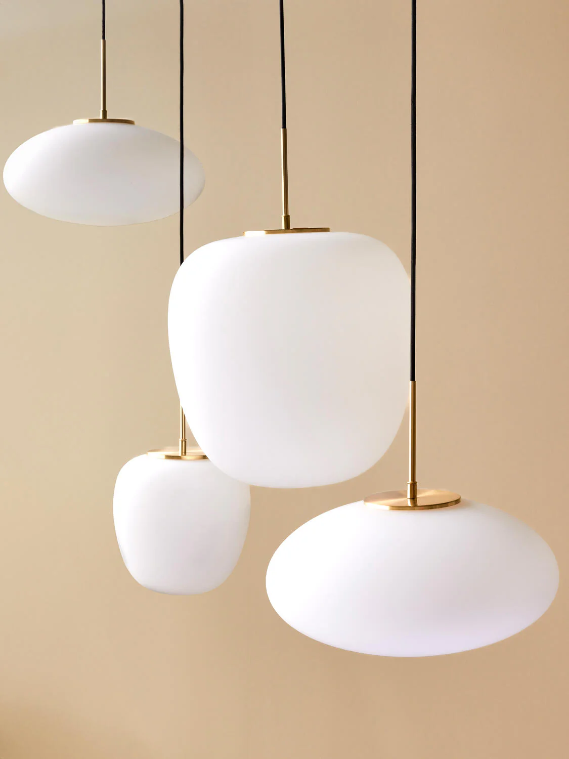 Muse Ellipse pendel, hvid - Ø40 cm - Image 2