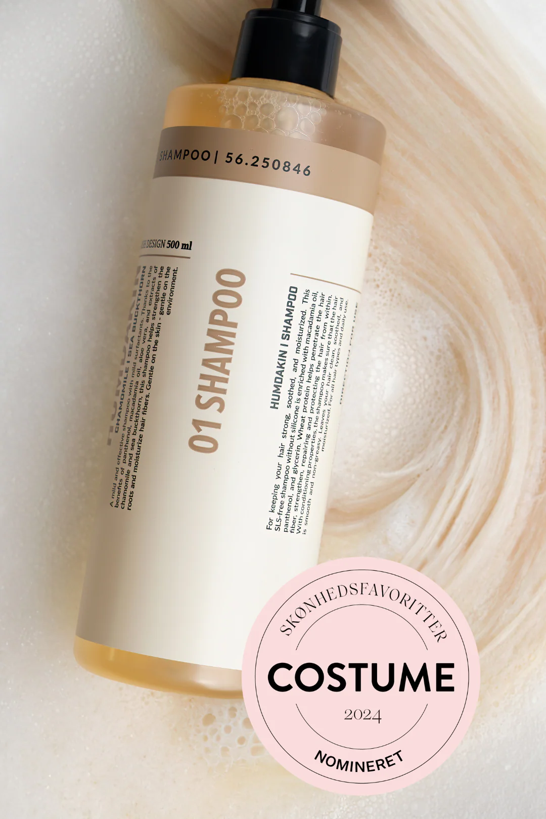 Shampoo, Chamomile and Sea Buckthorn - 500 ml. - Image 4