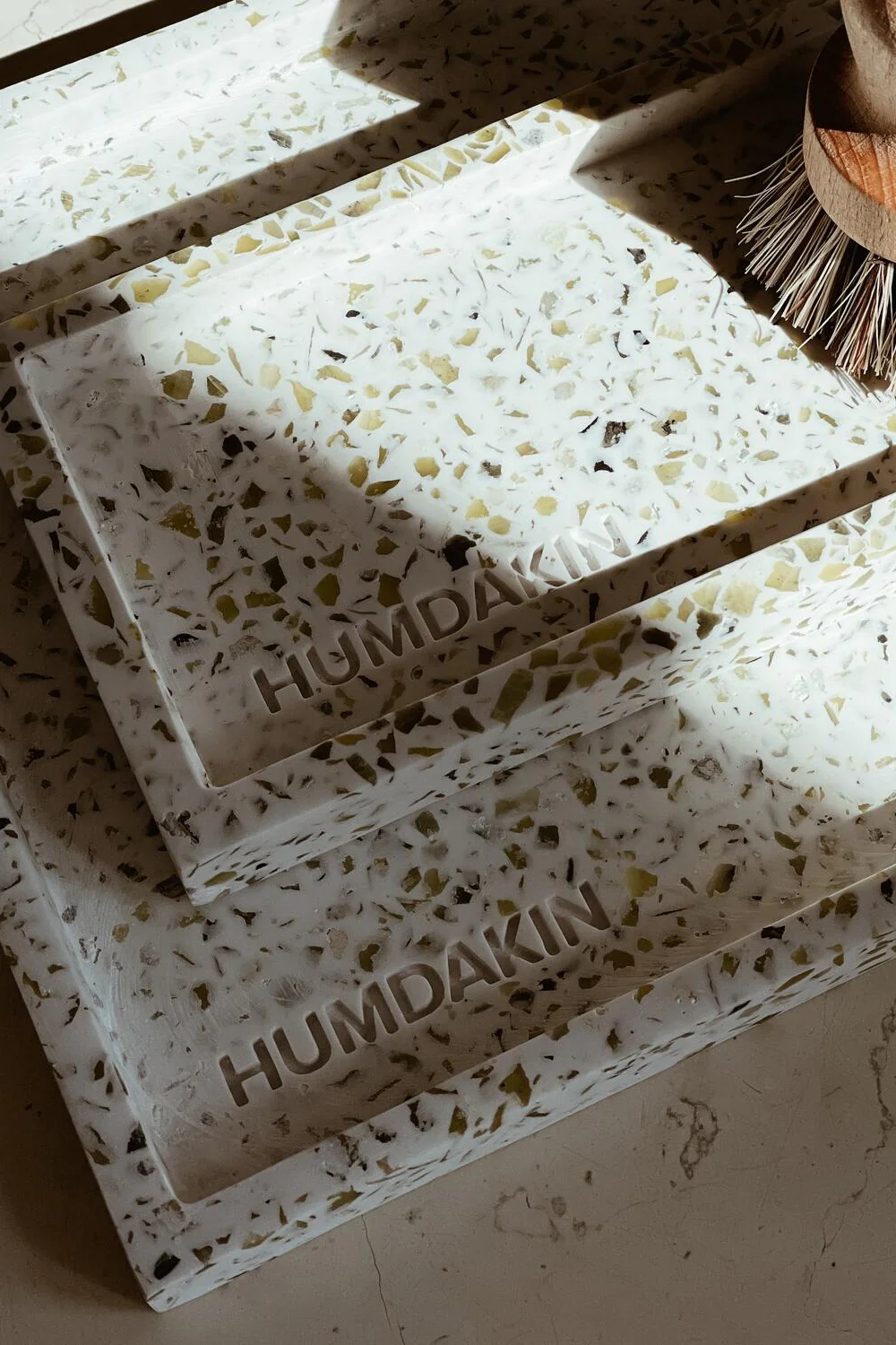 Terrazzo bakke, Natural - 10x25 cm. - Image 2