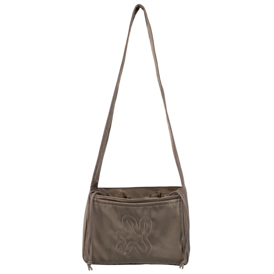 Crossbody Shield shopper - grå