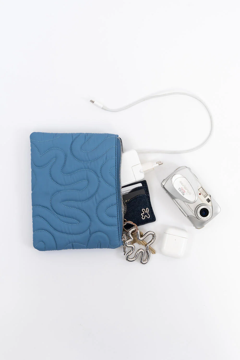 Swirl Mini sleeve - Cloud Blue - Image 2