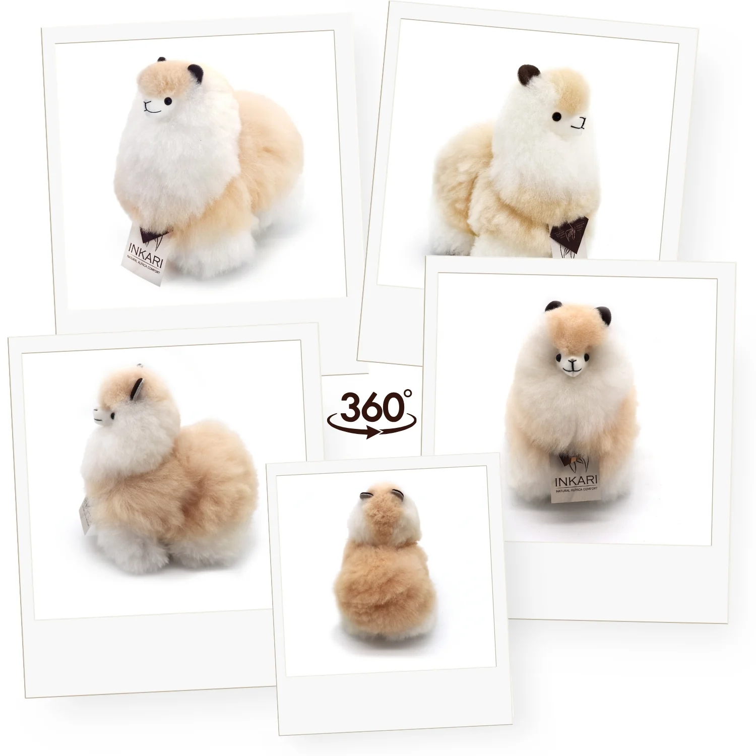 Alpaca Small, Vanilla - H23 cm - Image 3