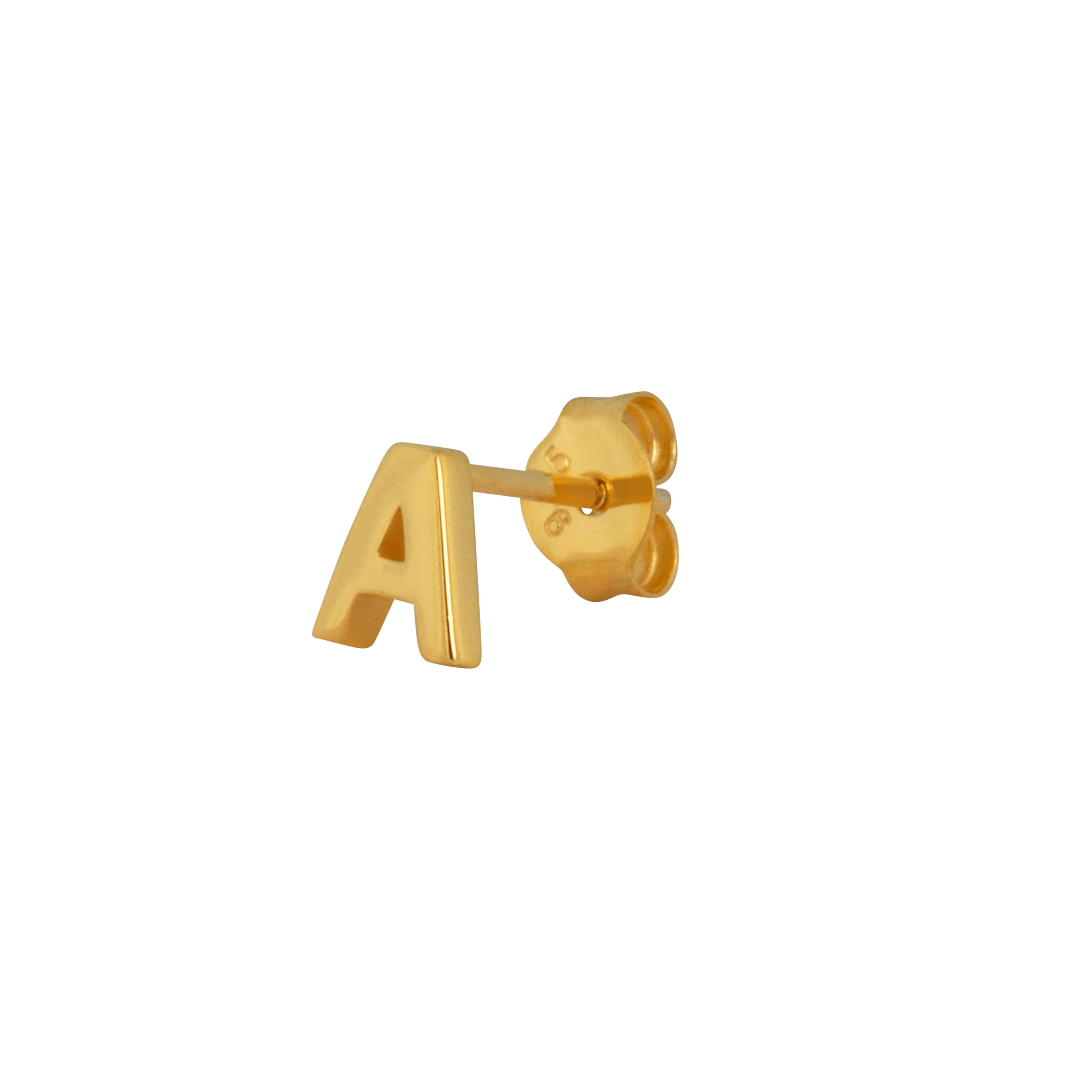 Letter ørering - forgyldt - Image 3