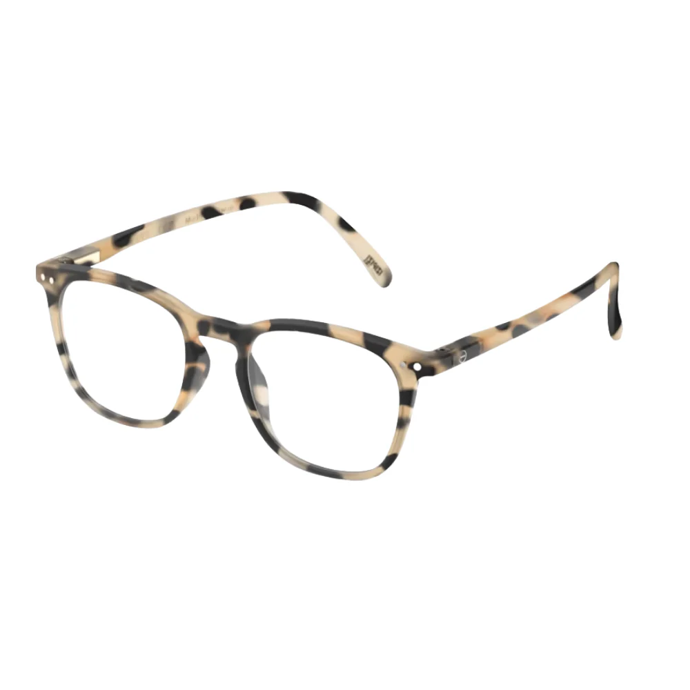 #E læsebrille - Light Tortoise - Image 3