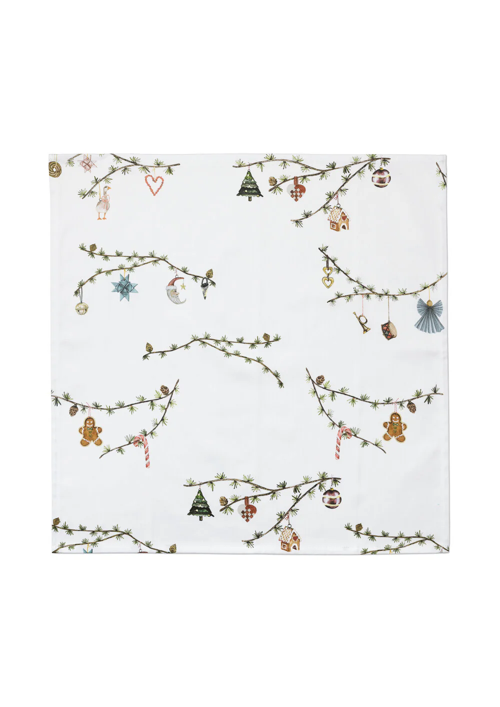 Hammershøi Christmas Stofserviet, 4 stk. - 45x45 cm - Image 2