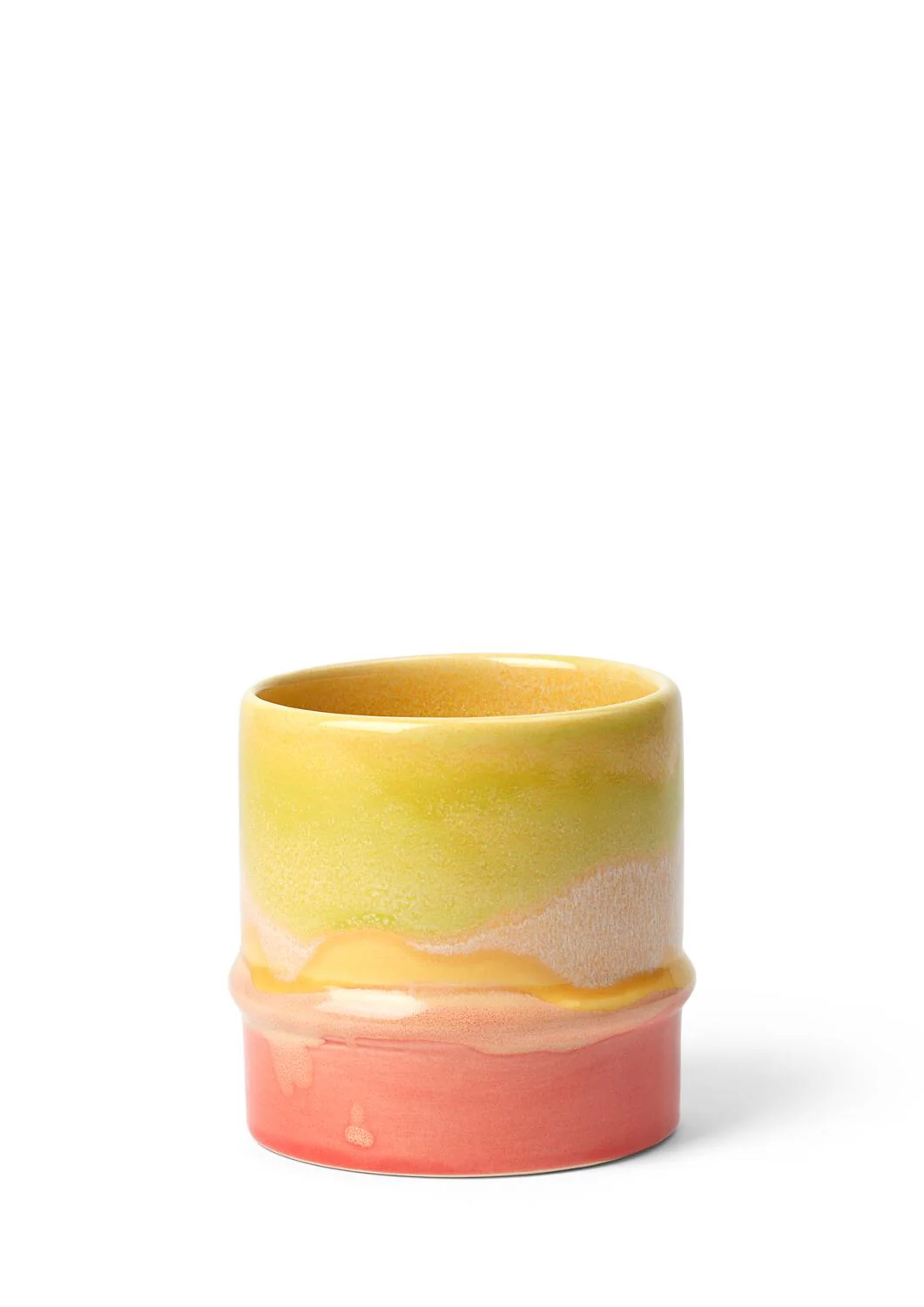 Poppery krus,  yellow/apple green/pink - 36 cl - Image 4
