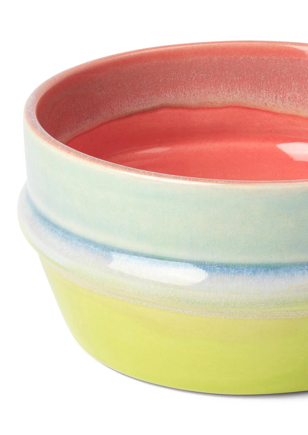 Poppery skål, pink/mint/apple green - Ø:12 cm - Image 3