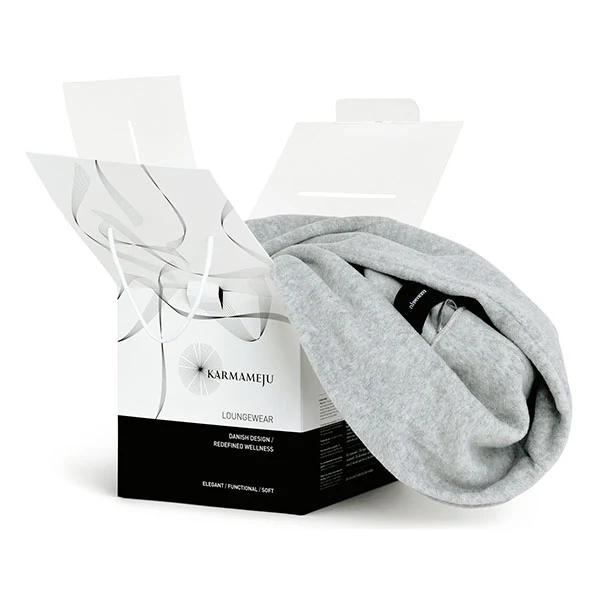 Mount everest fleece badekåbe - Light grey - Image 6