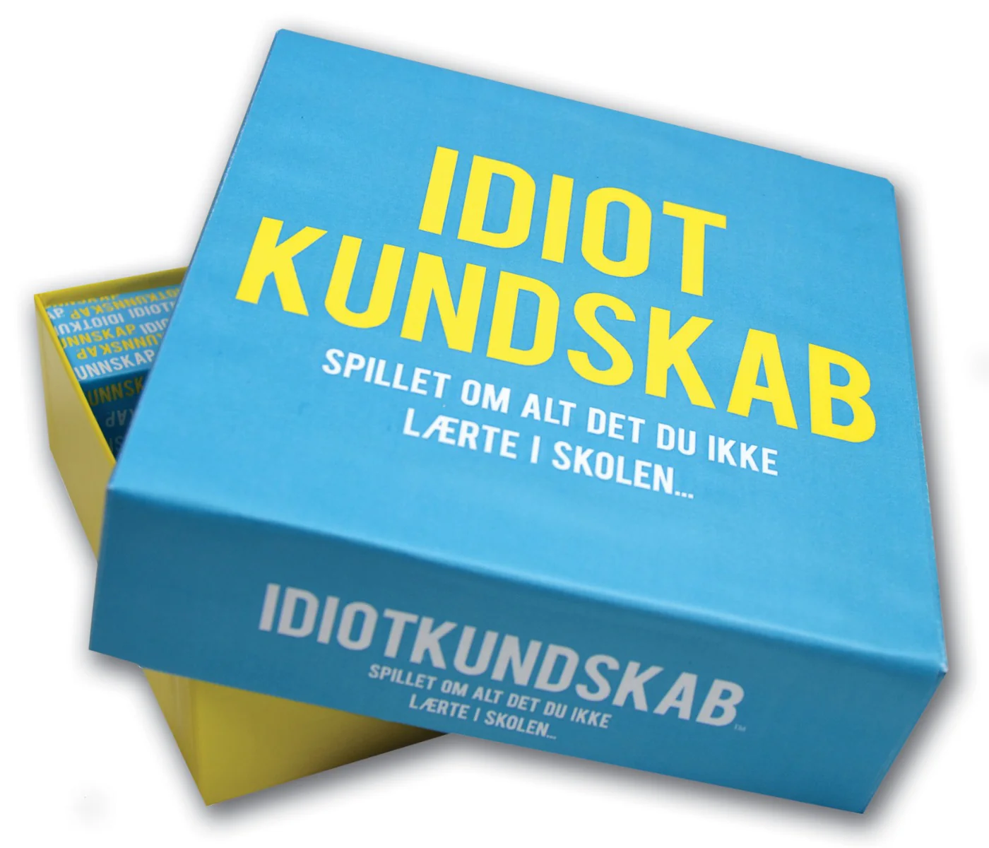 Idiotkundskab spørgsmålsspil - 14x14 cm. - Image 3