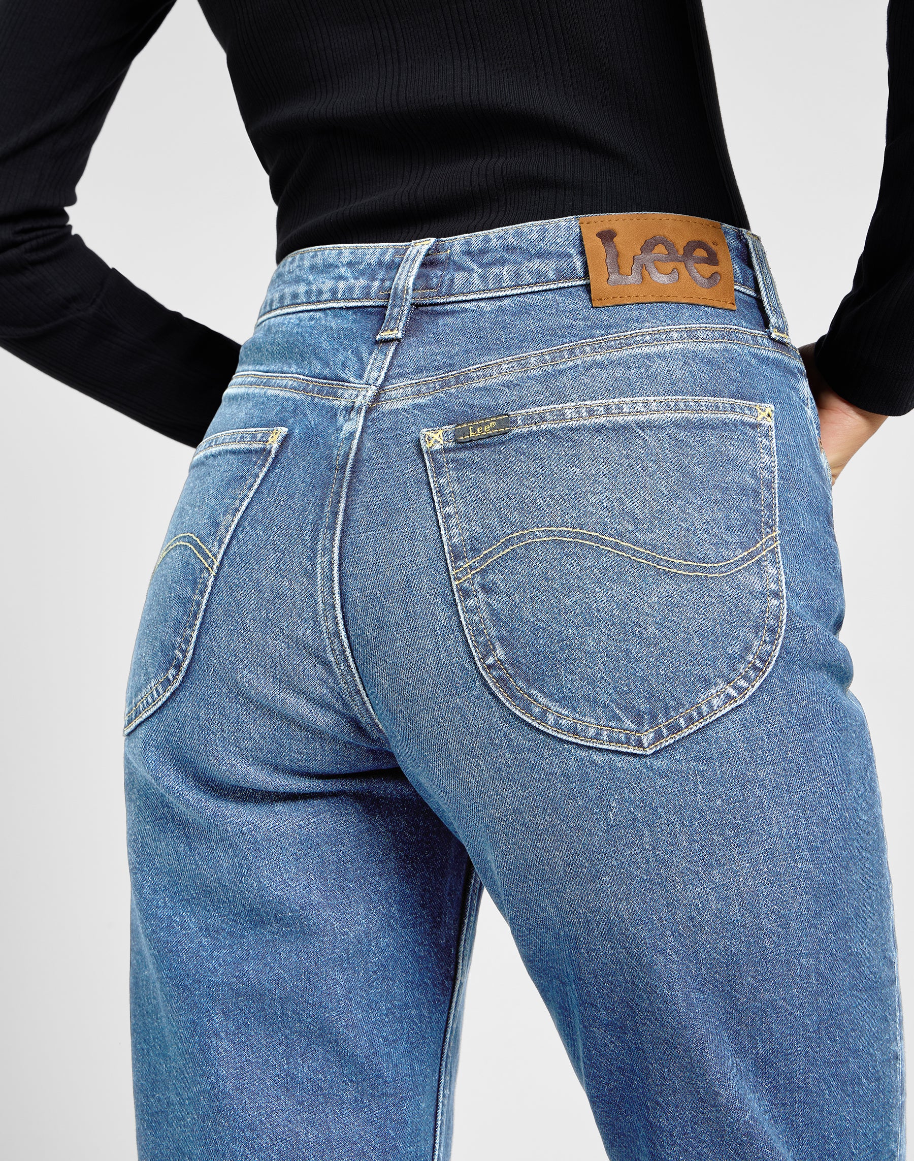 Carol striaght leg jeans - Classic Denim - Image 6