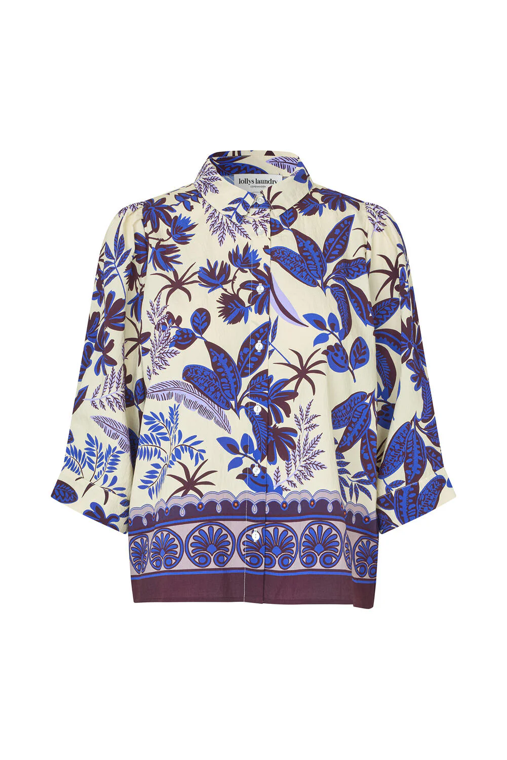 BonoLL skjorte - 74 Flower Print - Image 2