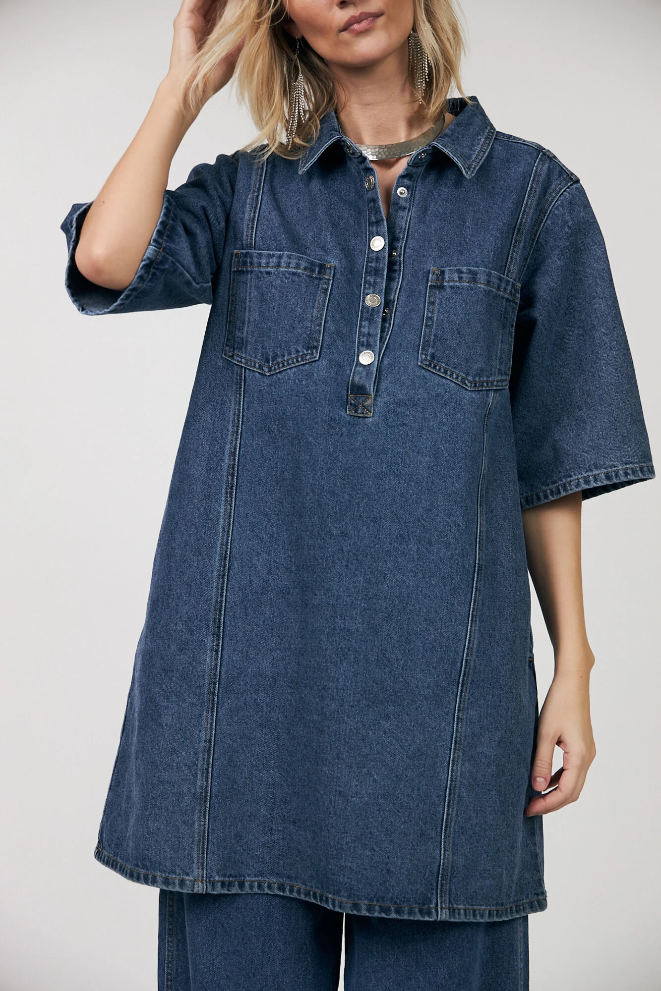 MolaLL denimkjole - blå - Image 5