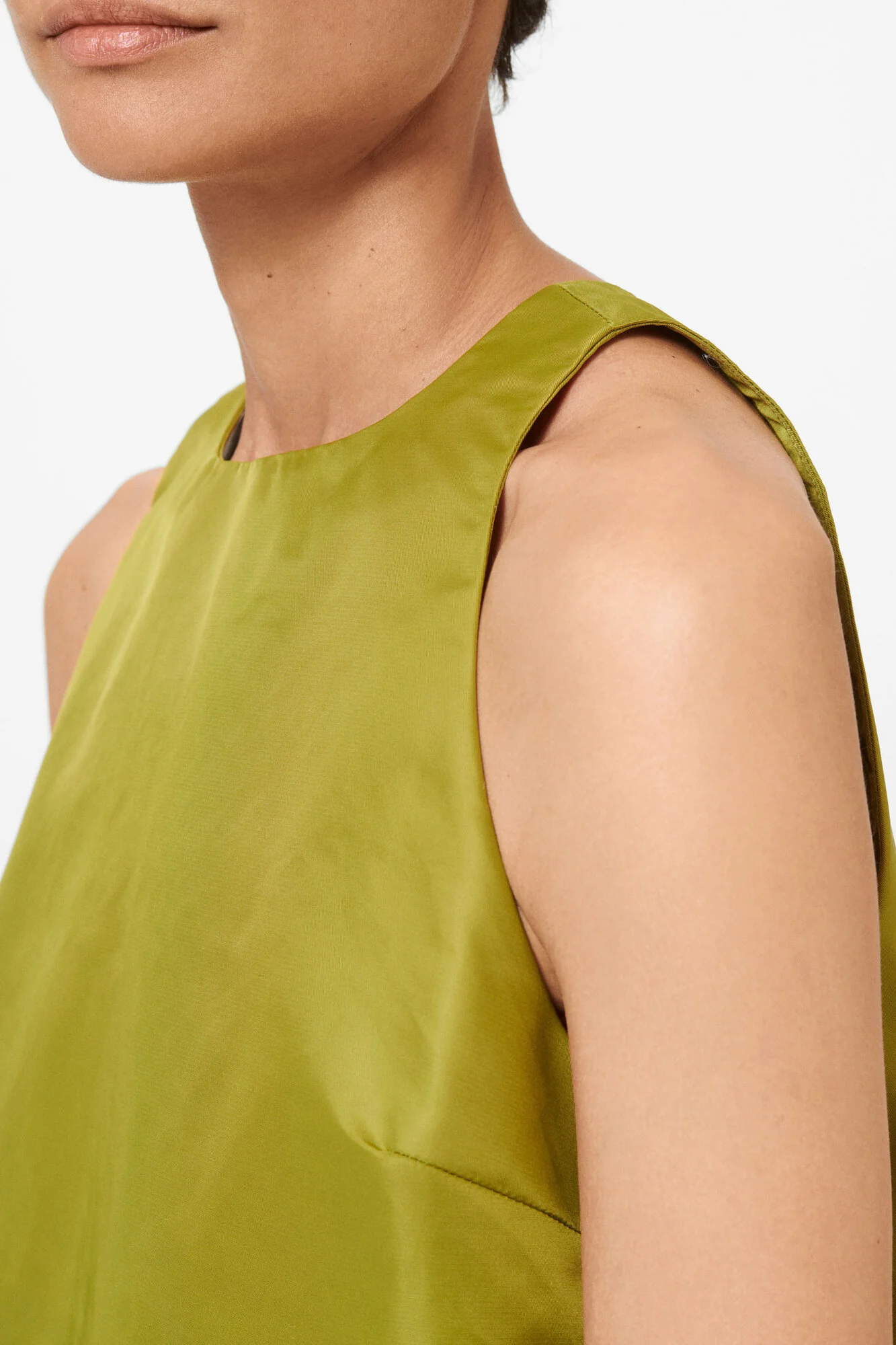 Adela kort kjole - Oasis Green - Image 7