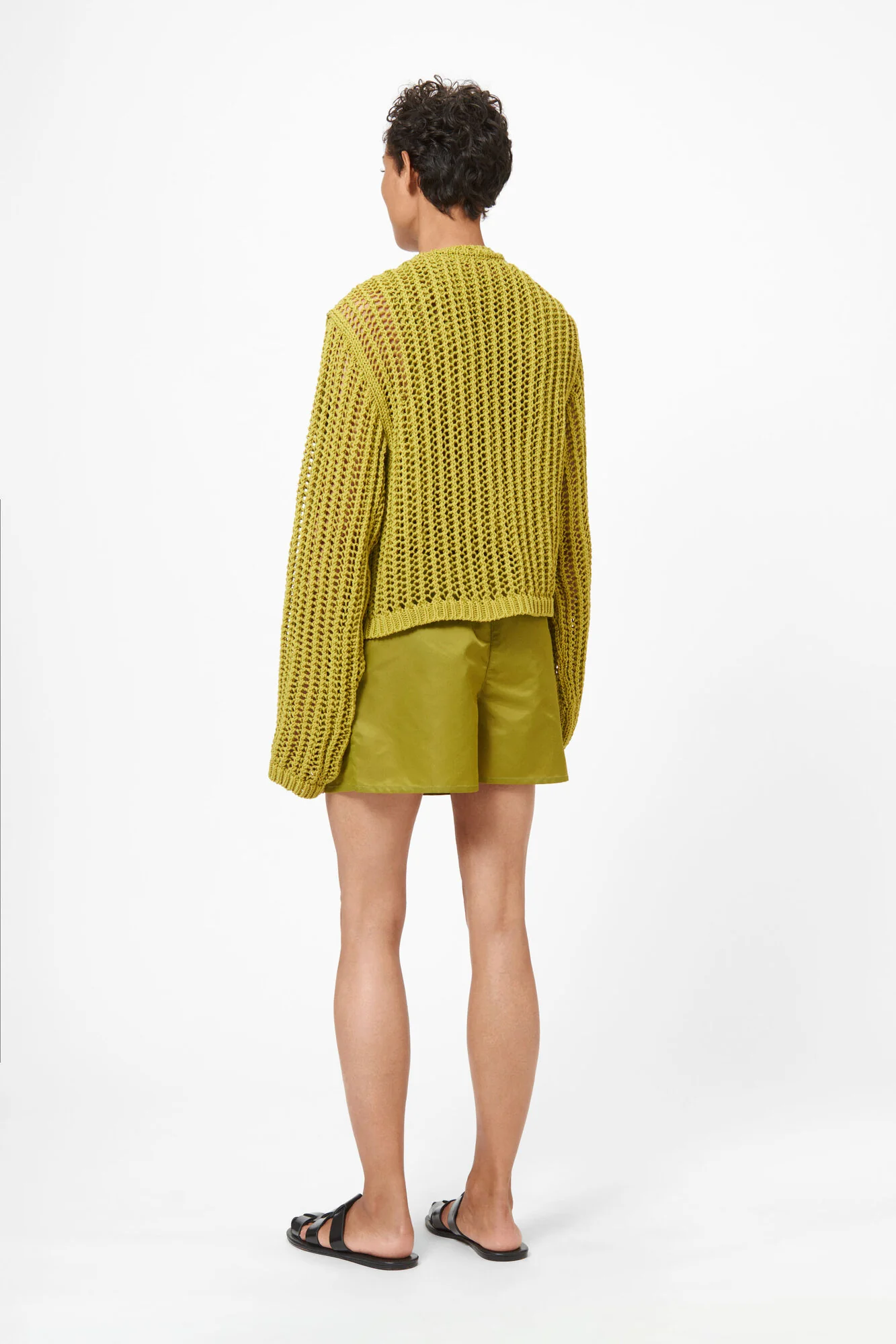 Alessio nylon shorts - Oasis green - Image 4