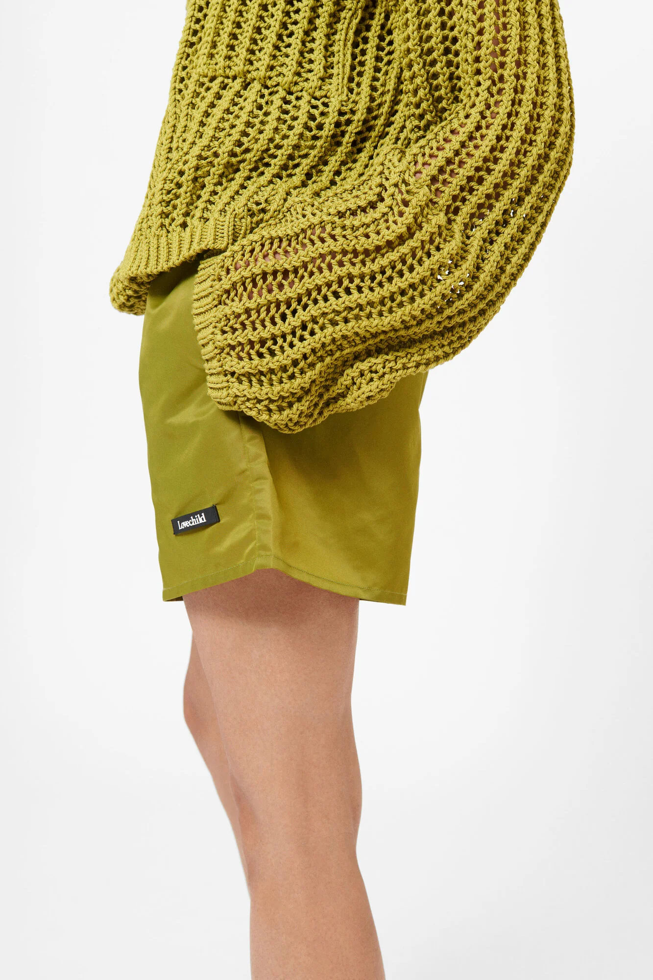 Alessio nylon shorts - Oasis green - Image 8
