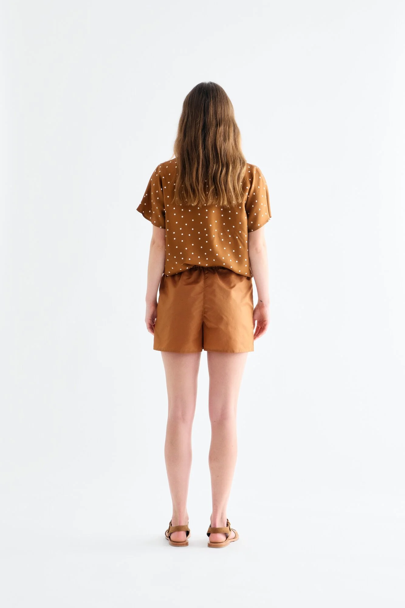 Alessio shorts - 764 Caramel - Image 4
