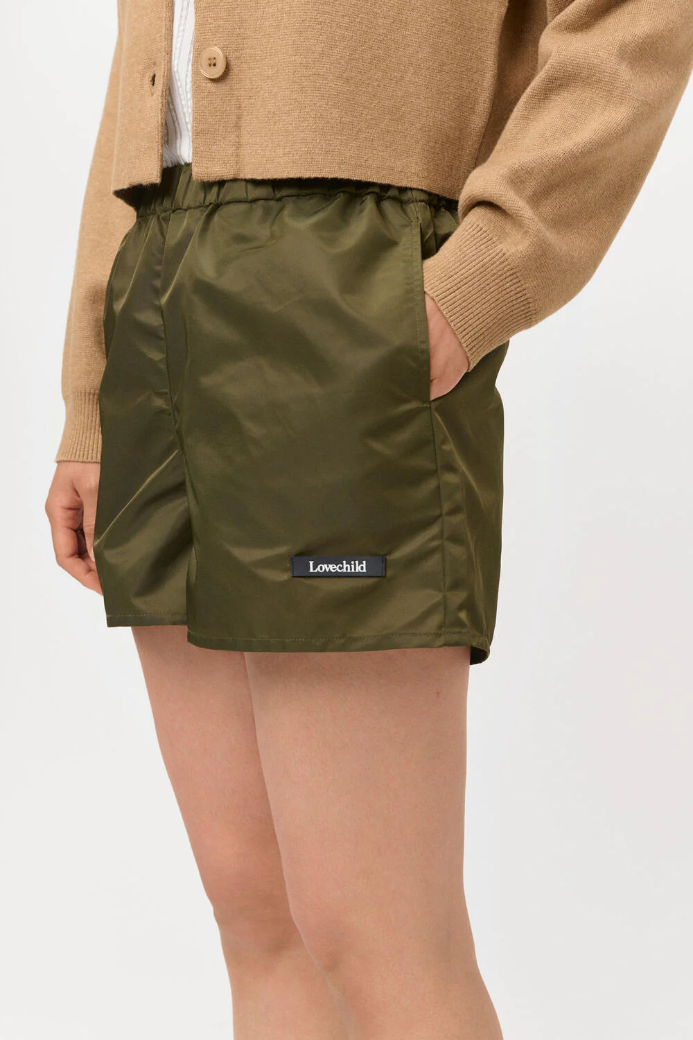 Alessio shorts - Army - Image 3