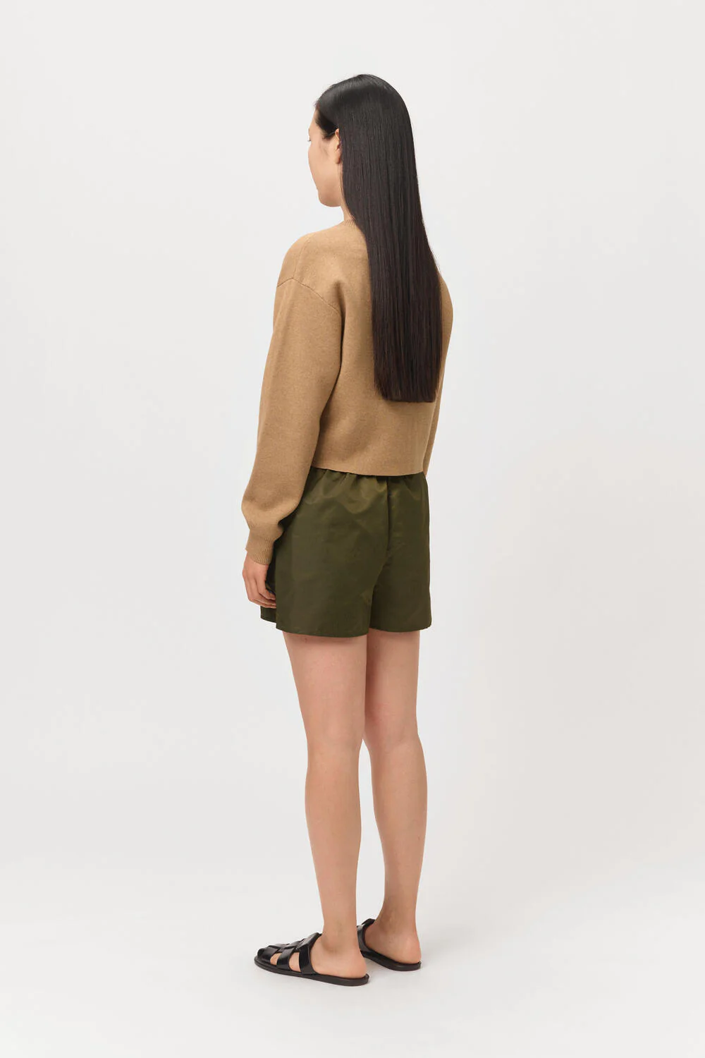 Alessio shorts - Army - Image 4