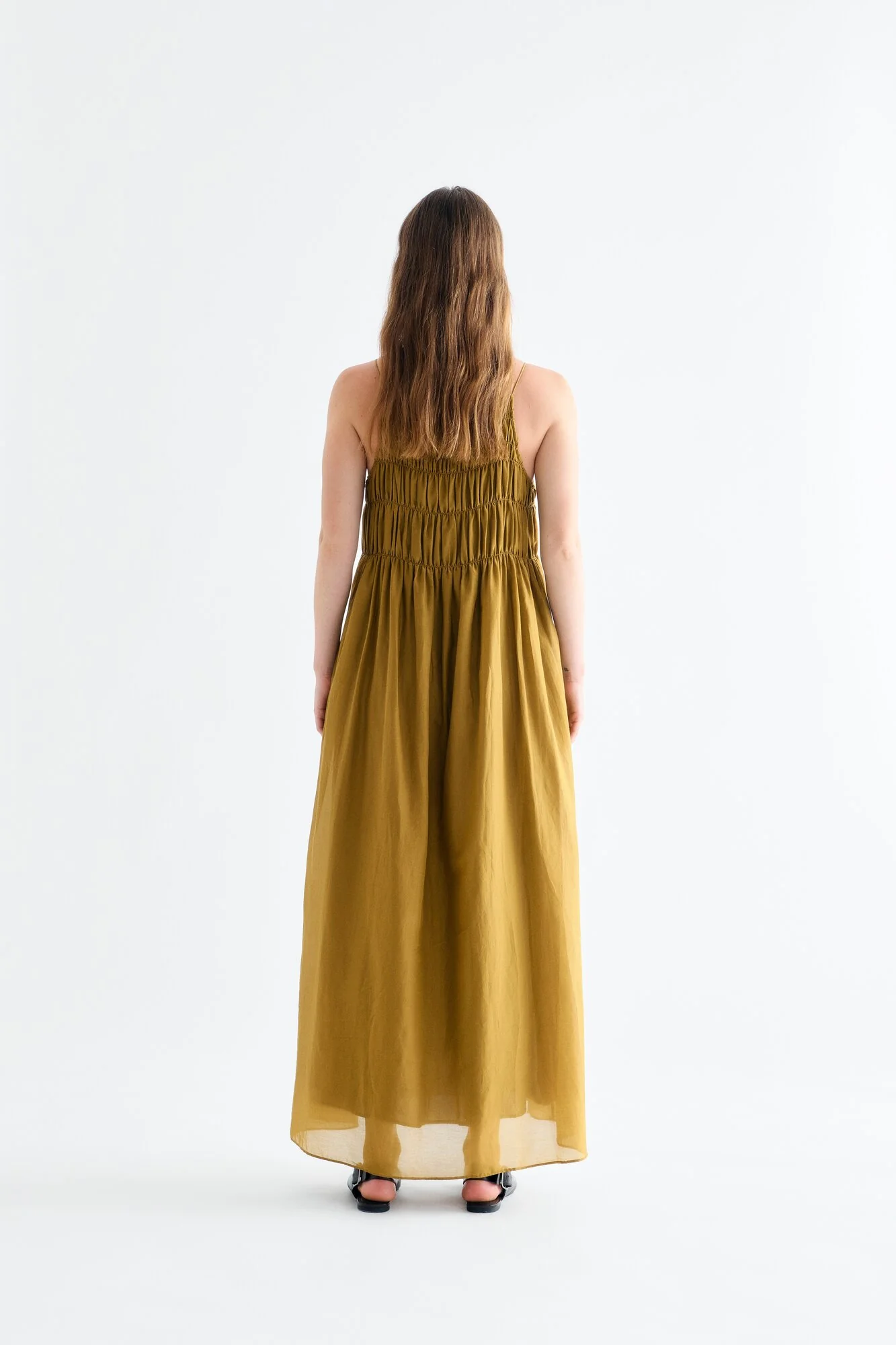 Aurelia kjole - 627 Olive - Image 4