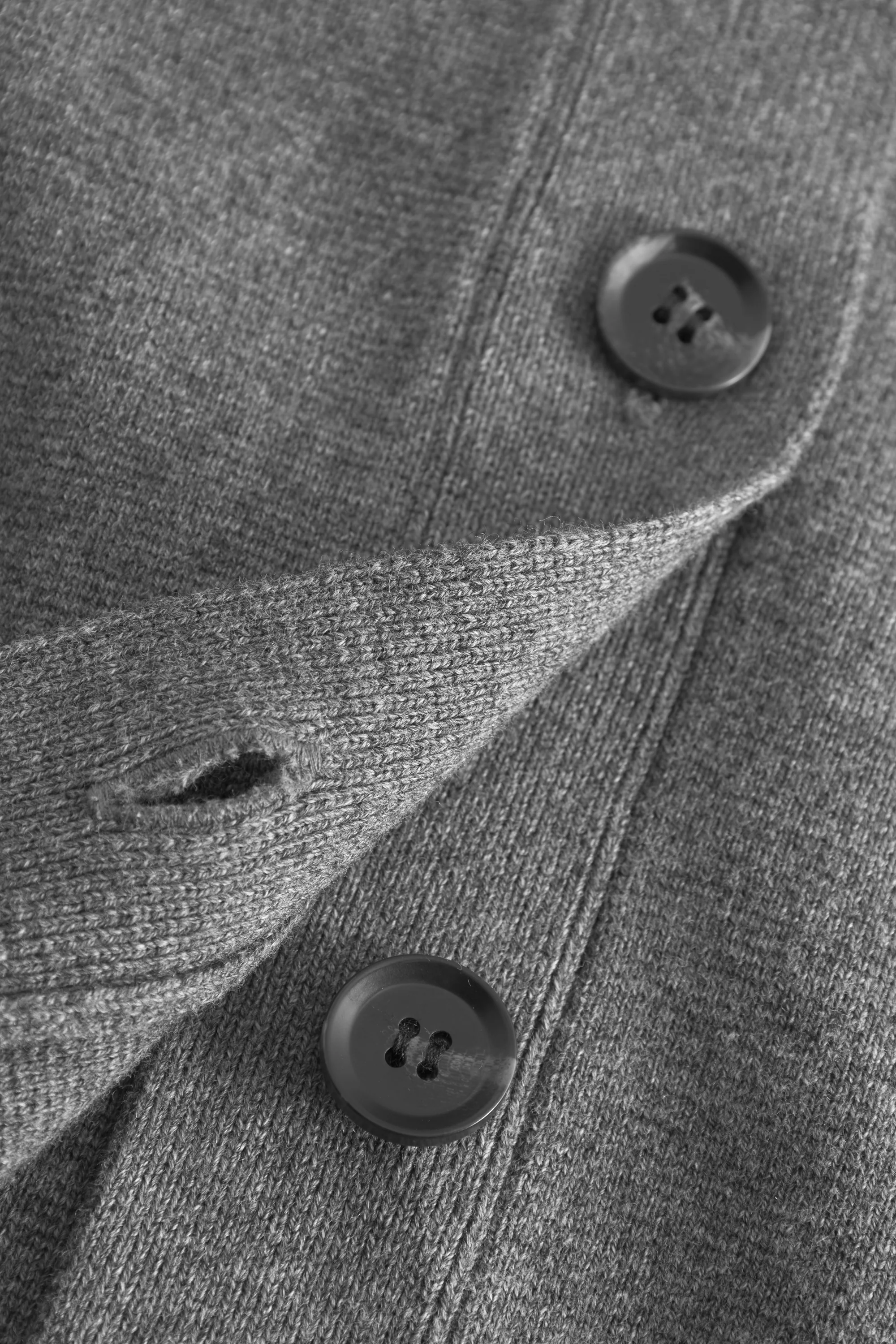 Jasmine cardigan - Grey Mel - Image 5