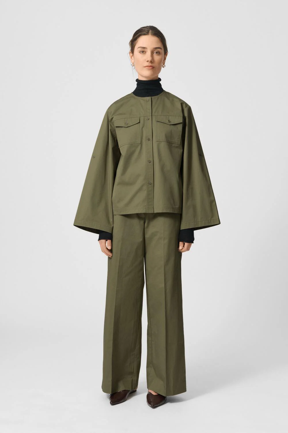 Kirby skjortebluse - 641 Army - Image 3