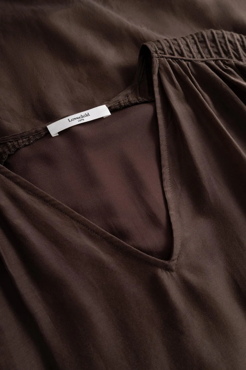 Liviana kjole - Chestnut - Image 5