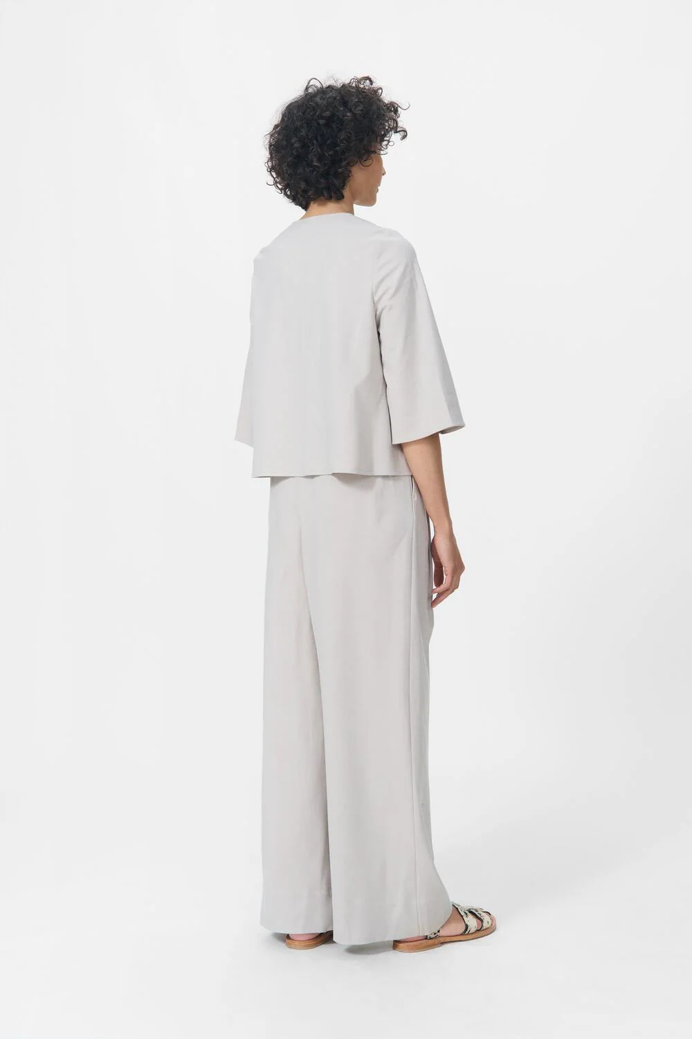 Mary-Ann bukser - Taupe Grey - Image 3