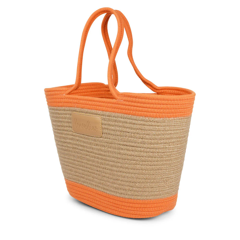 Flamencos strandtaske, Medium - Orange Paradise - Image 2