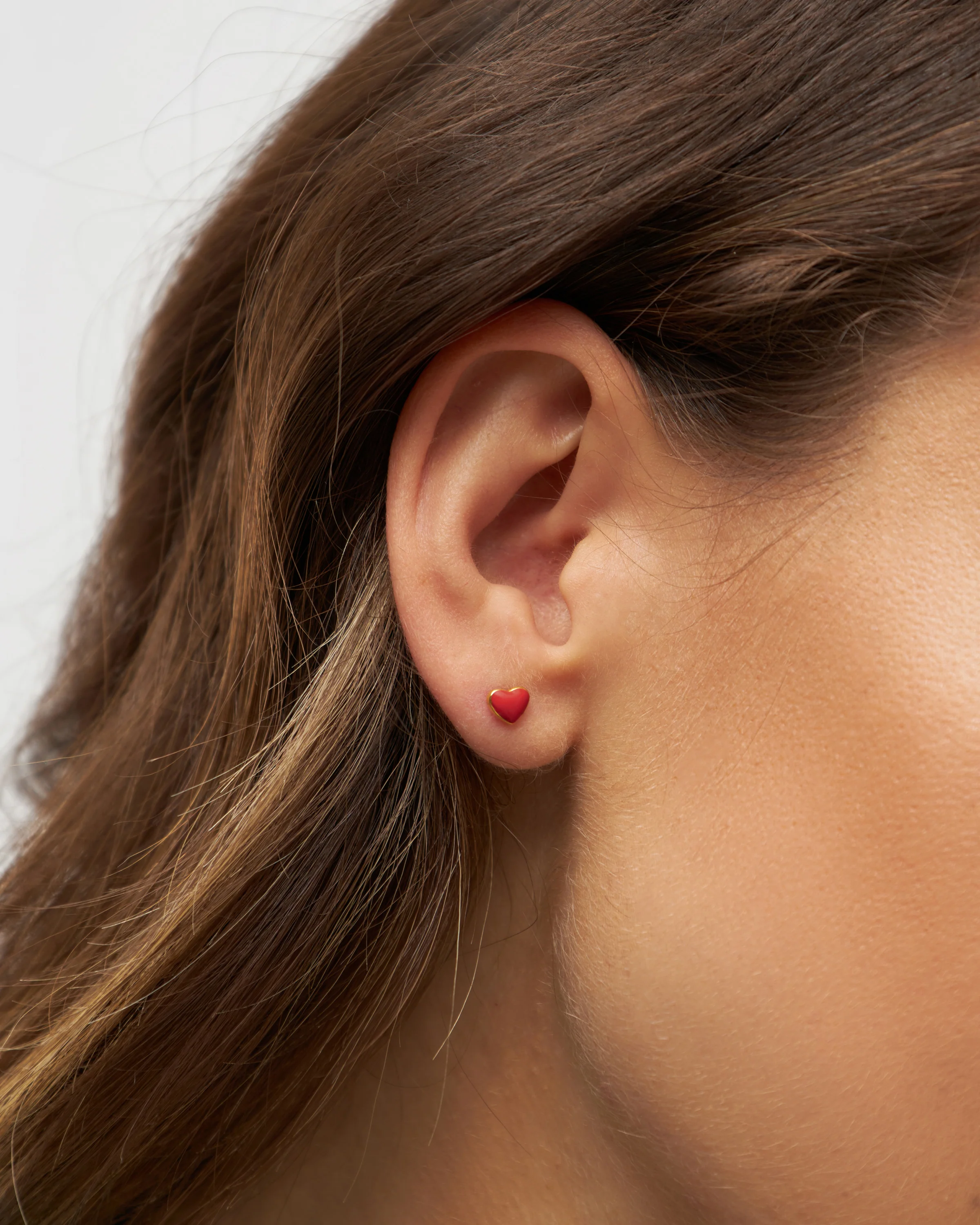 Love u, ørering - Passion Red, 1 stk. - Image 2
