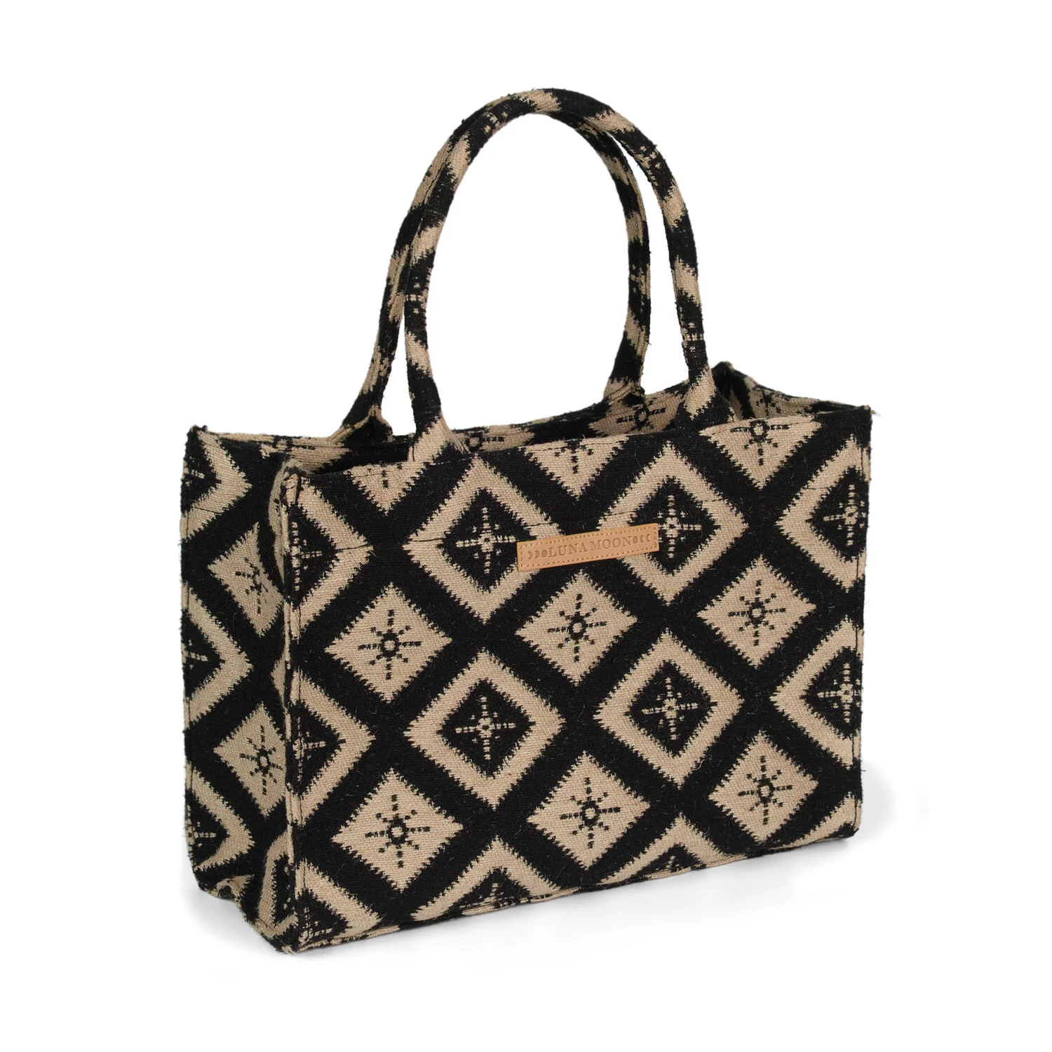 Rue Rivoli shopper, mellem - sort - Image 3