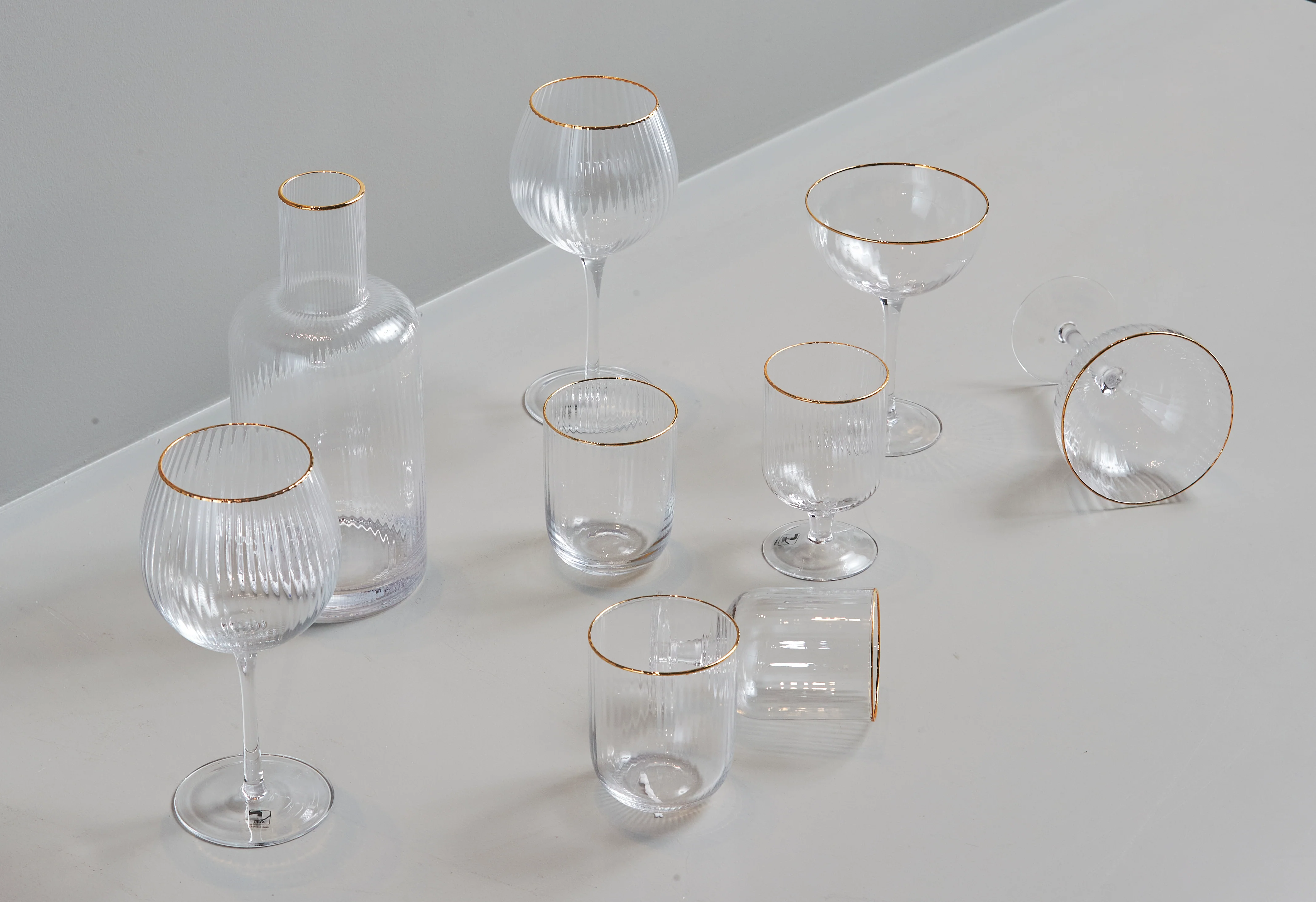 Tumbler Palermo drikkeglas guldfarvet, 35cl - 4stk. - Image 6