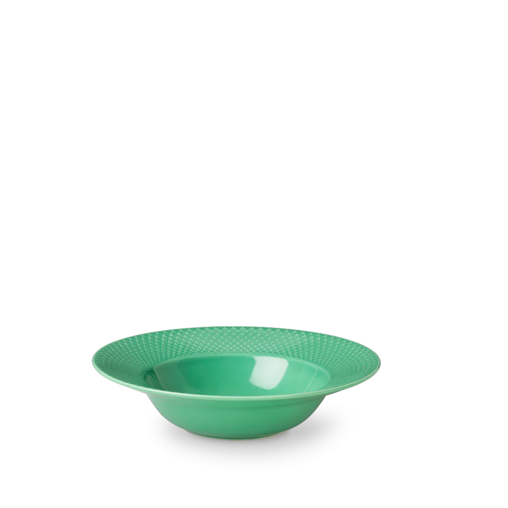Rhombe Color dyb tallerken, grøn -  Ø: 24,5 cm. - Image 2