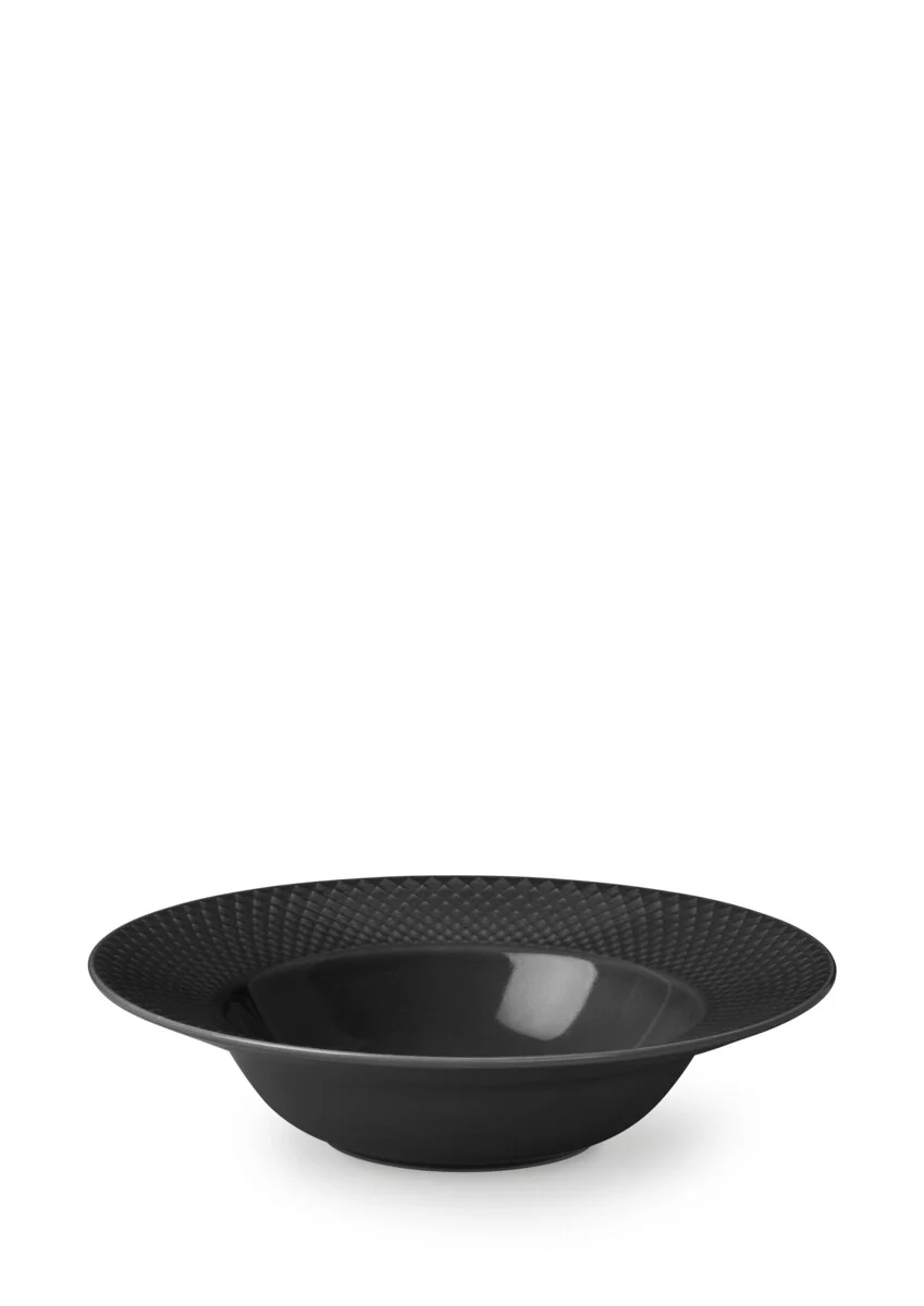Rhombe Earth Dyb tallerken, slate - Ø24.5 cm. - Image 5