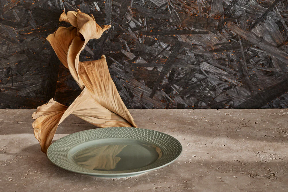 Rhombe Earth Frokosttallerken, moss - Ø21 cm. - Image 2