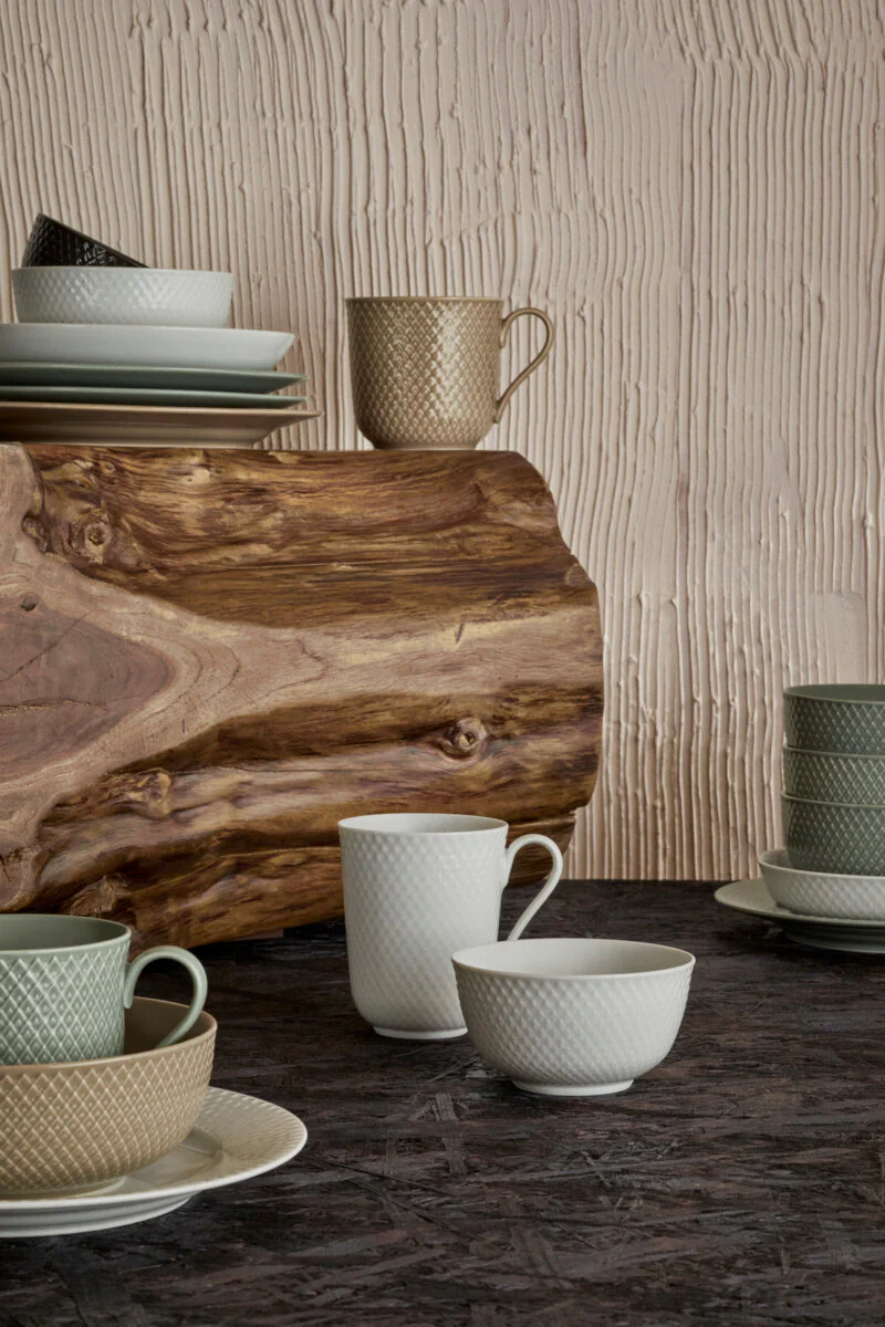 Rhombe Earth Krus med hank, clay - 39 cl. - Image 3