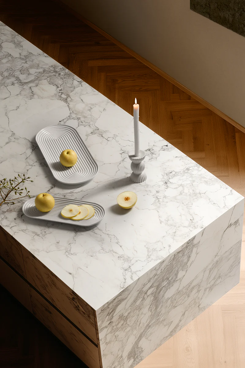 Tura Ovalt serveringsfad/vægdekoration - L48 cm - Image 3