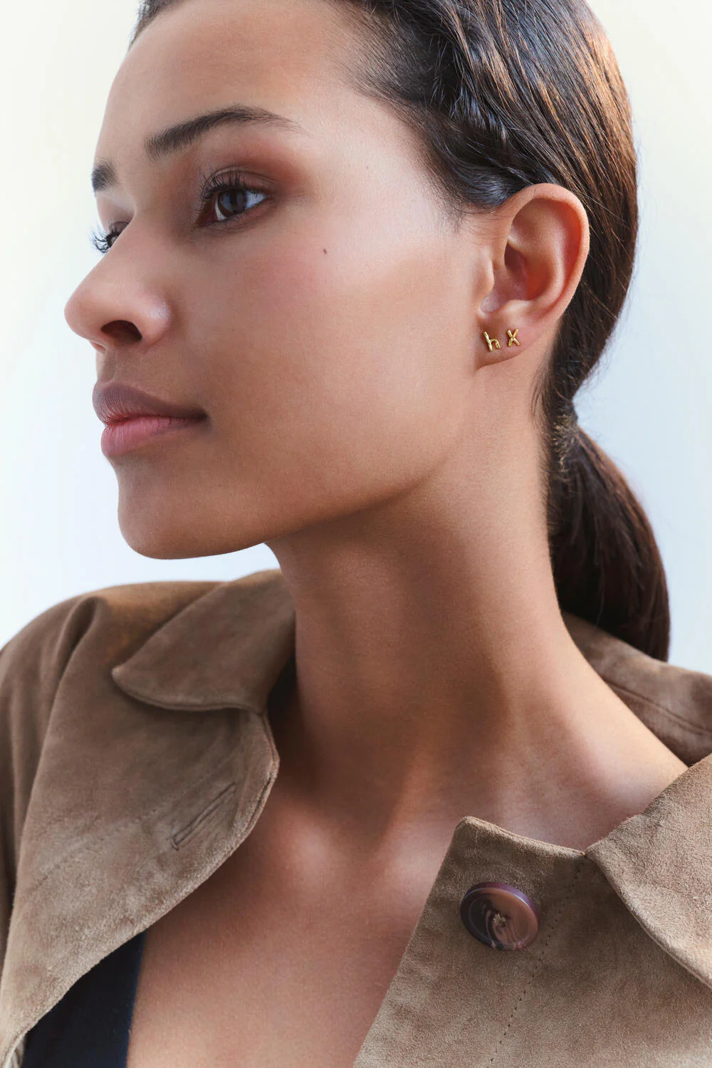 Alfabet ørestik - forgyldt - Image 30